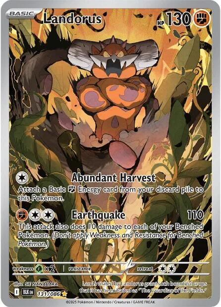 Image for Landorus (131/086) (BLK) - Pokemon