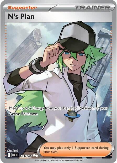 Image for N's Plan (163/086) (BLK) - Pokemon