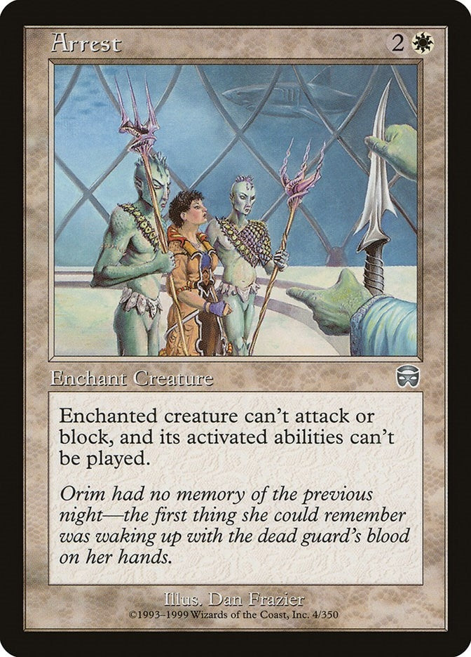 Image for Arrest (4) - Magic: The Gathering