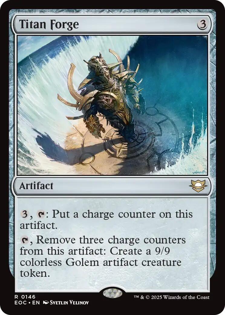 Image for Titan Forge (146) (EOC) - Magic: The Gathering