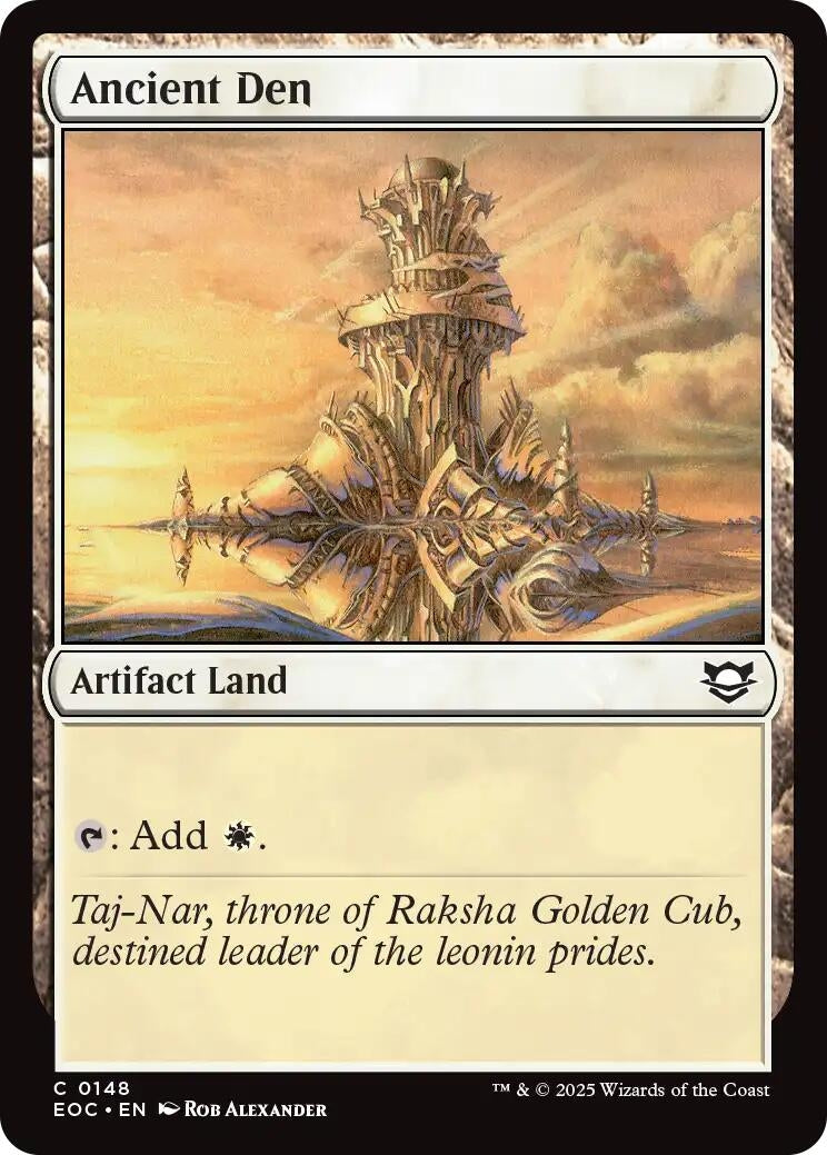 Image for Ancient Den (148) - Magic: The Gathering