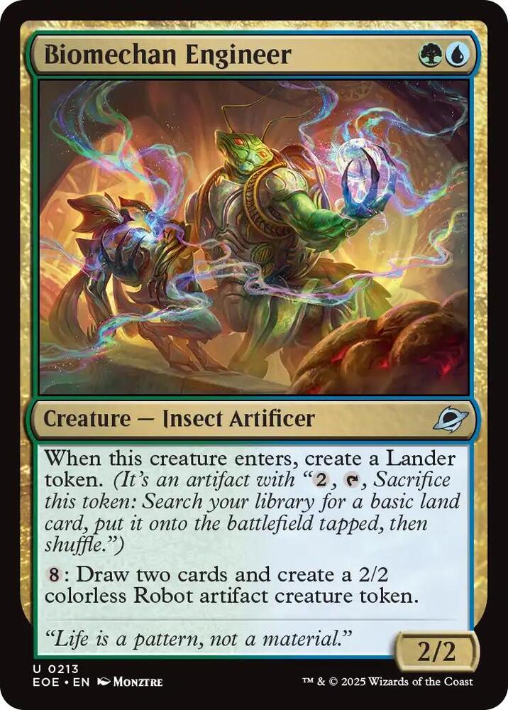 Image for Biomechan Engineer (213) - Magic: The Gathering