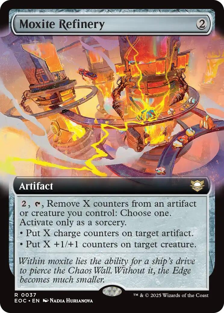 Image for Moxite Refinery (Extended Art) (37) (EOC) - Magic: The Gathering