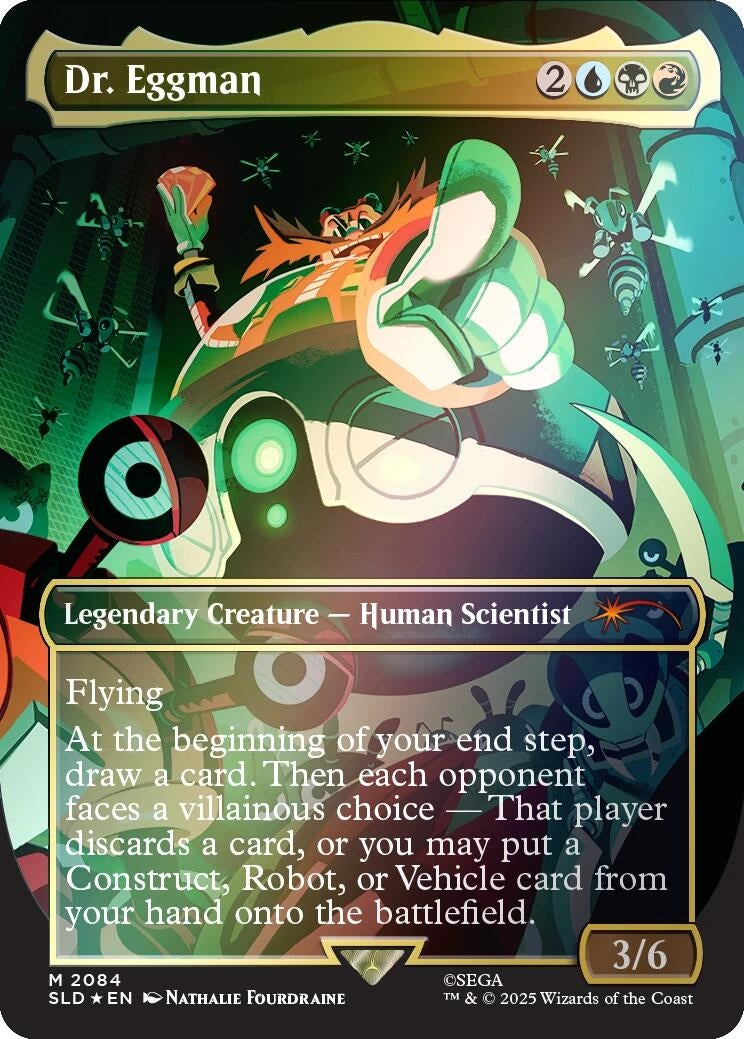 Image for Dr. Eggman (Rainbow Foil) (2084) - Magic: The Gathering
