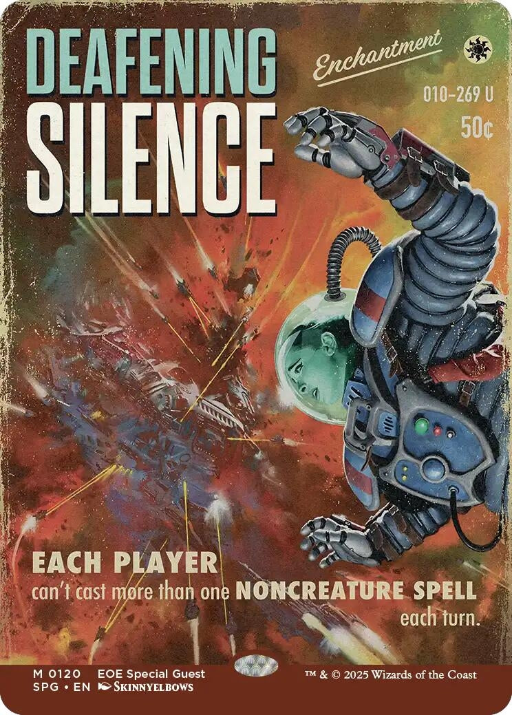 Image for Deafening Silence (Showcase) (120) - Magic: The Gathering