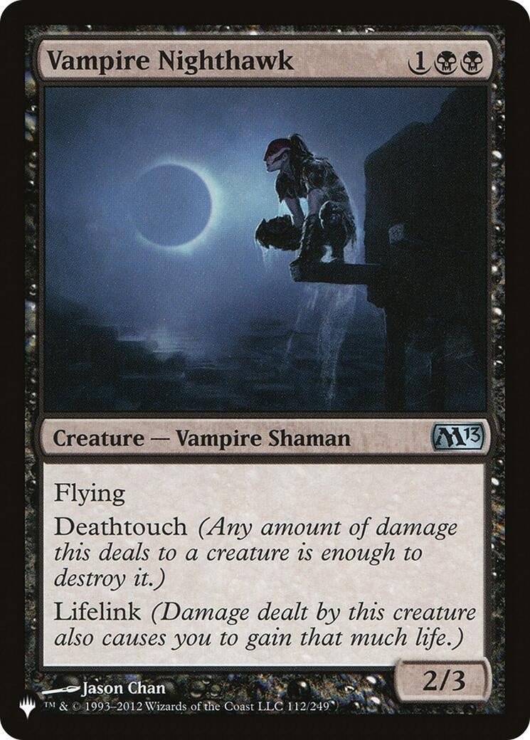Image for Vampire Nighthawk (112) (LIST) - Magic: The Gathering