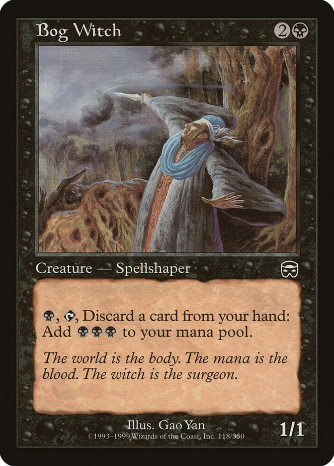 Image for Bog Witch (118) - Magic: The Gathering