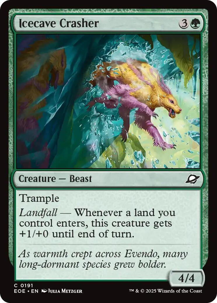 Image for Icecave Crasher (191) - Magic: The Gathering