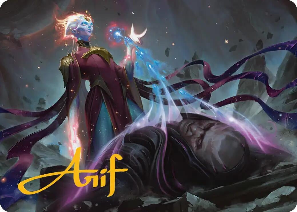 Image for Lightstall Inquisitor Art Card (Gold-Stamped Signature) (5) (ASEOE) - Magic: The Gathering