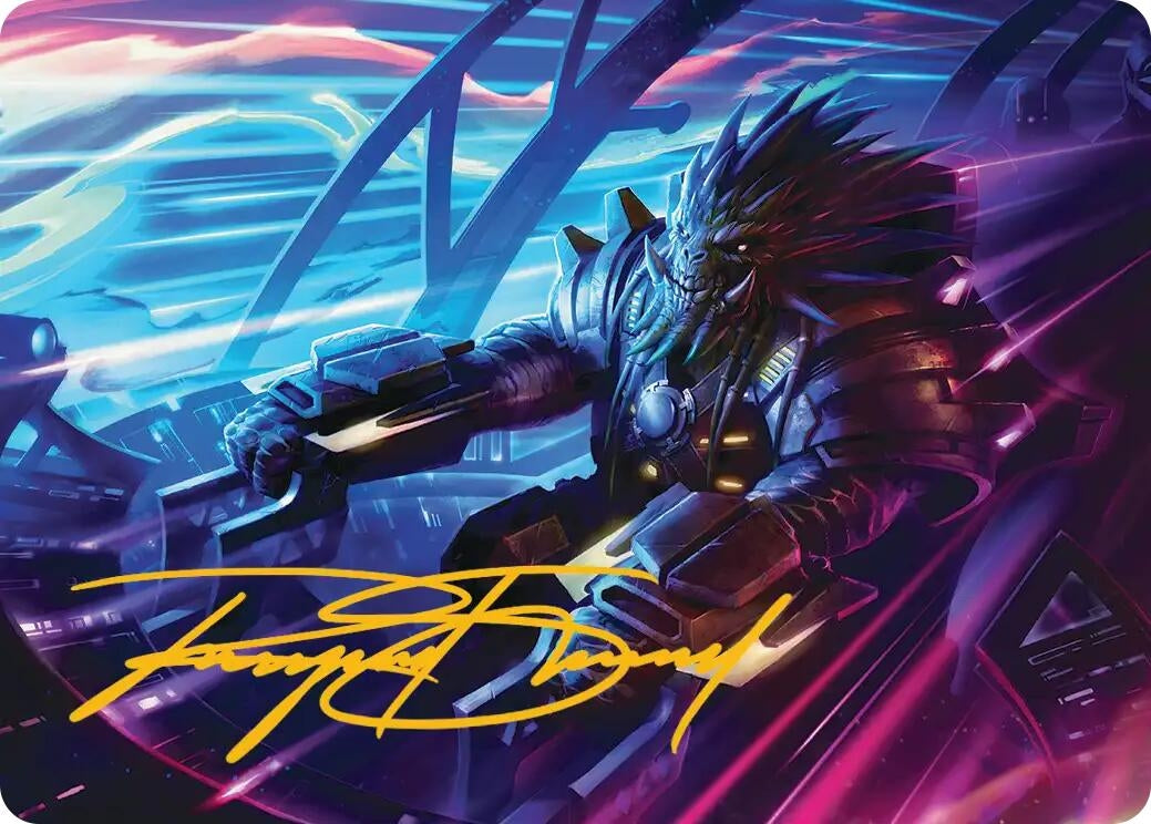 Image for Tannuk, Steadfast Second Art Card (Gold-Stamped Signature) (19) (ASEOE) - Magic: The Gathering