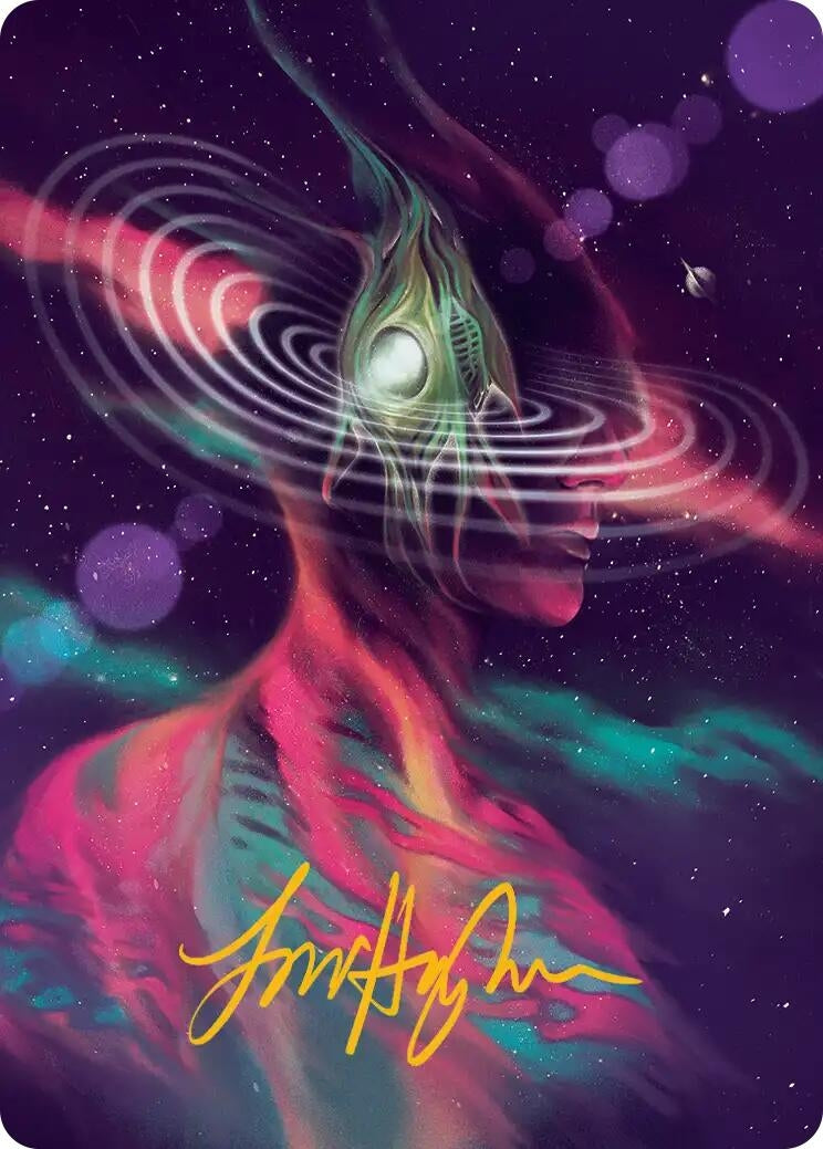 Image for Terrasymbiosis Art Card (Gold-Stamped Signature) (41) (ASEOE) - Magic: The Gathering