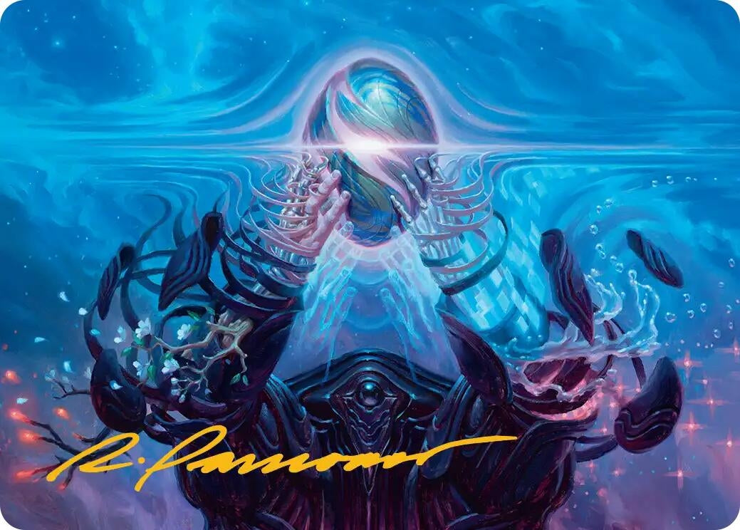 Image for The Endstone Art Card (Gold-Stamped Signature) (28) - Magic: The Gathering