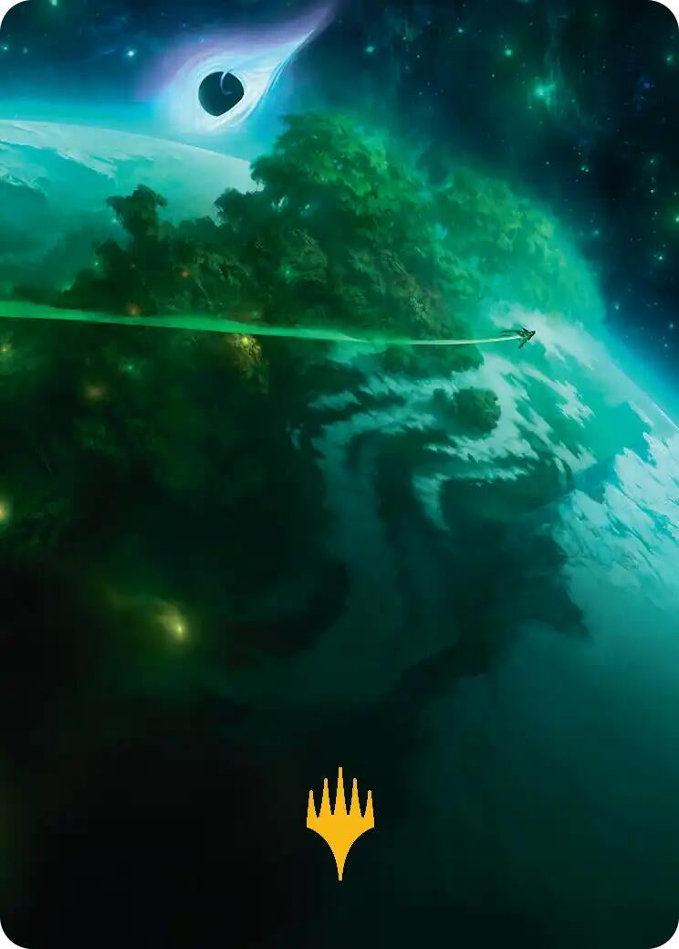 Image for Evendo, Waking Haven Art Card (Gold-Stamped Planeswalker Symbol) (30) (ASEOE) - Magic: The Gathering
