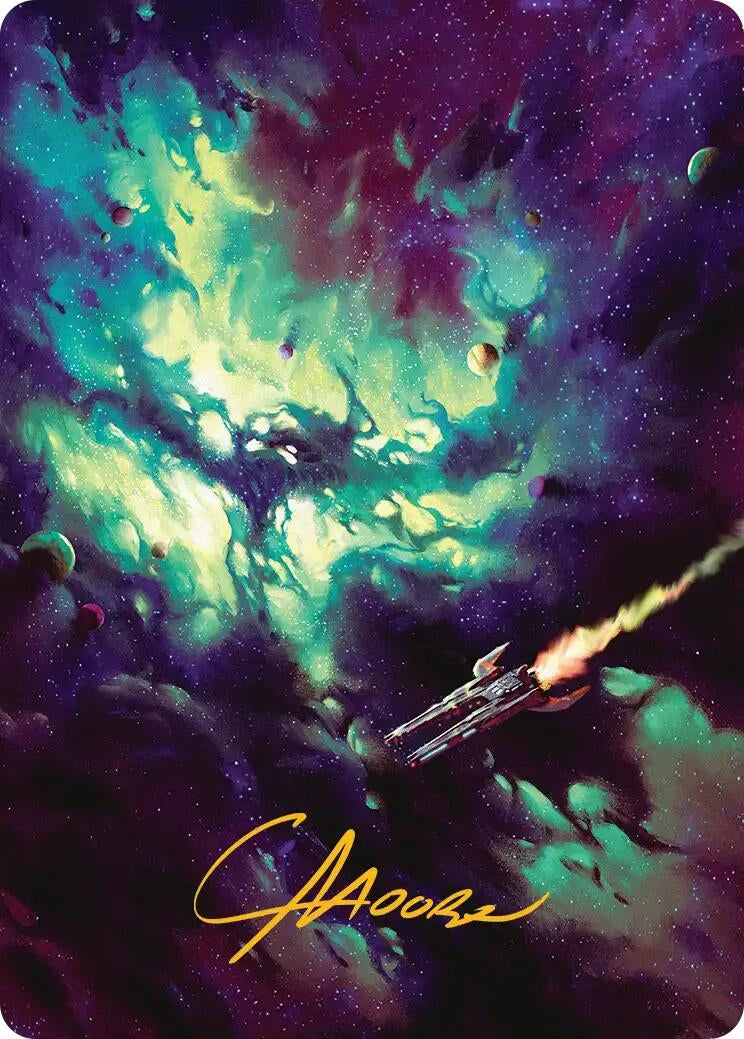 Image for Blinkmoth Nexus Art Card (Gold-Stamped Signature) (42) - Magic: The Gathering