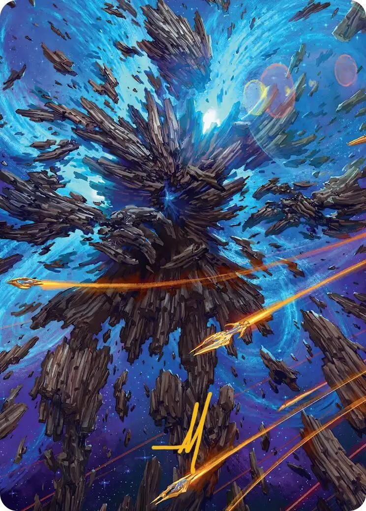 Image for Celestial Colonnade Art Card (Gold-Stamped Signature) (44) - Magic: The Gathering