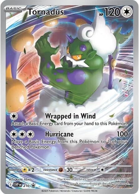 Image for Tornadus - 210 (210) (SVP) - Pokemon