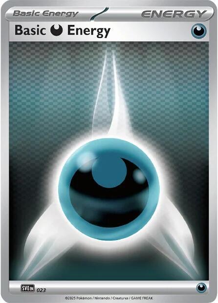 Image for Basic Darkness Energy - 023 (023) (SVE) - Pokemon