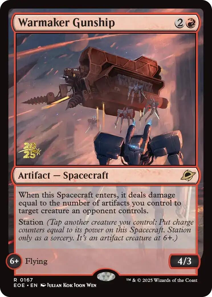 Image for Warmaker Gunship (167) - Magic: The Gathering
