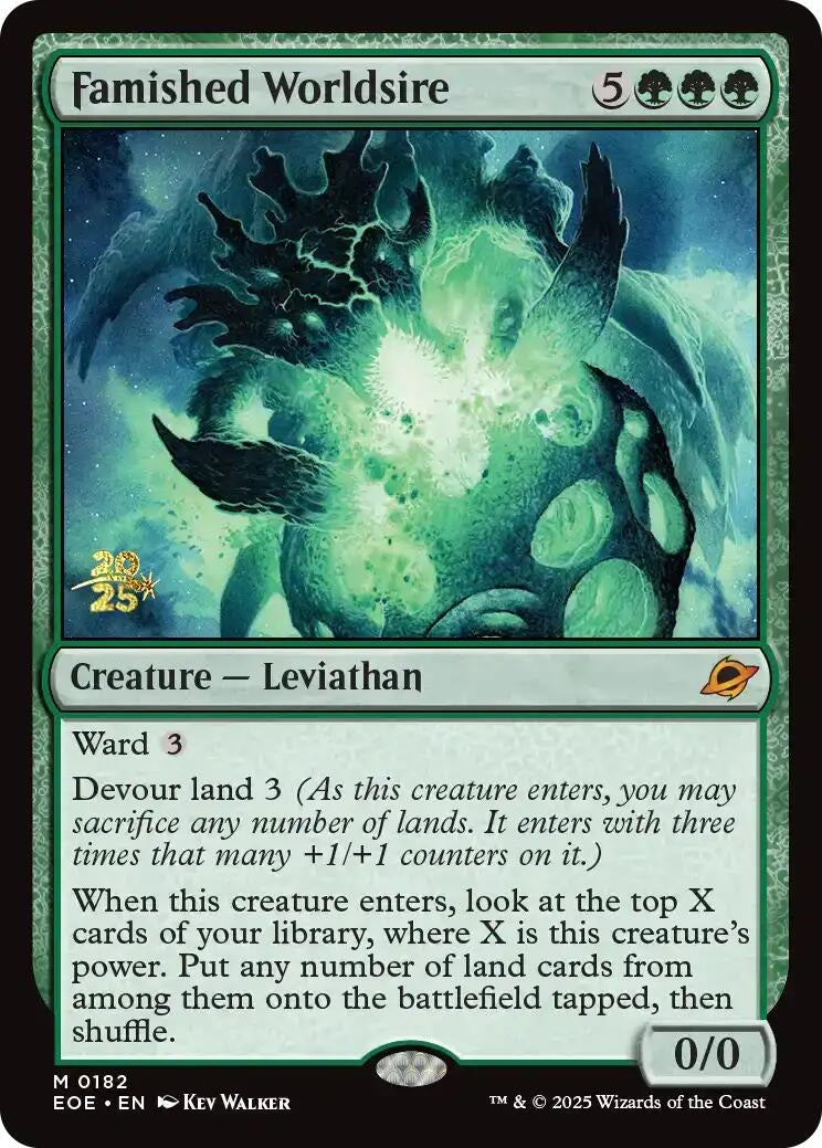 Image for Famished Worldsire (182) - Magic: The Gathering