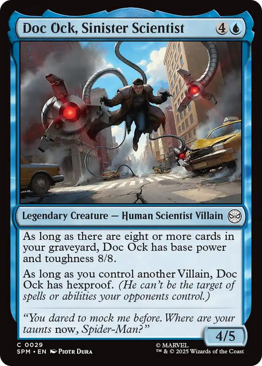 Image for Doc Ock, Sinister Scientist (29) - Magic: The Gathering