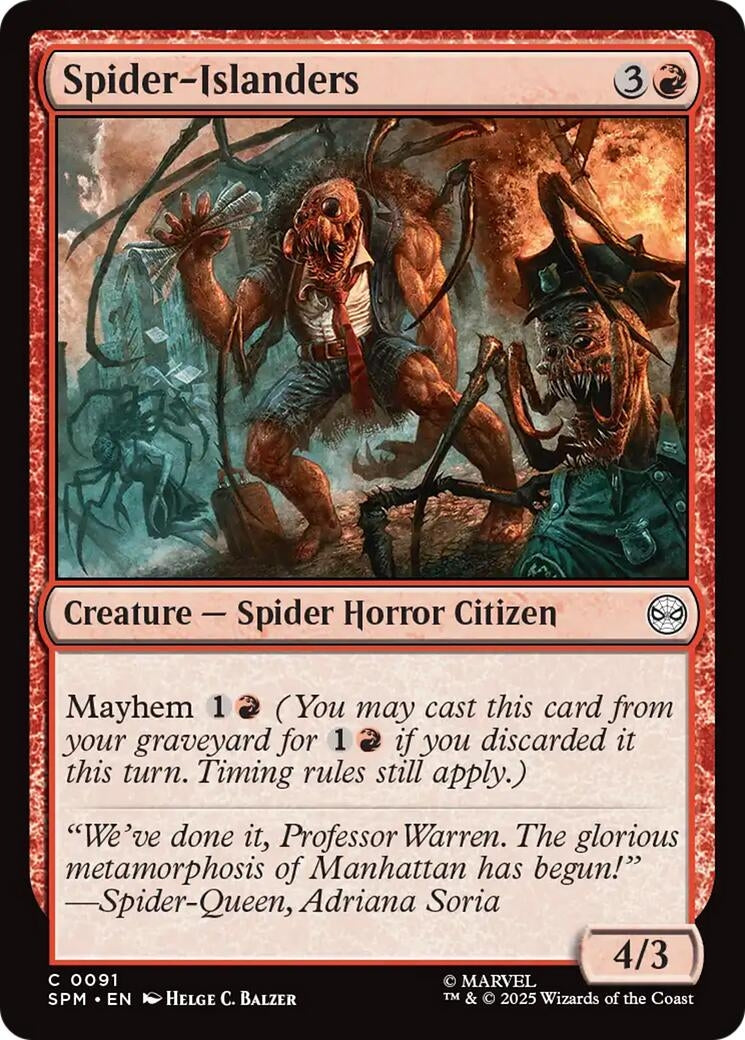 Image for Spider-Islanders (91) - Magic: The Gathering