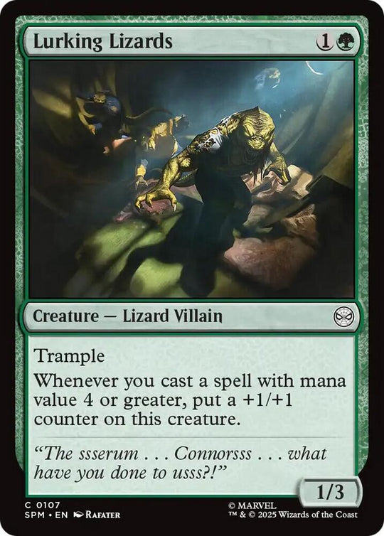 Lurking Lizards (107)