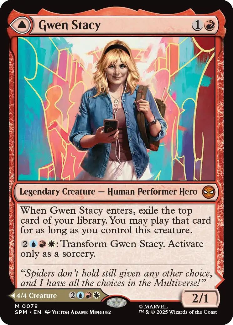 Image for Gwen Stacy (78) - Magic: The Gathering