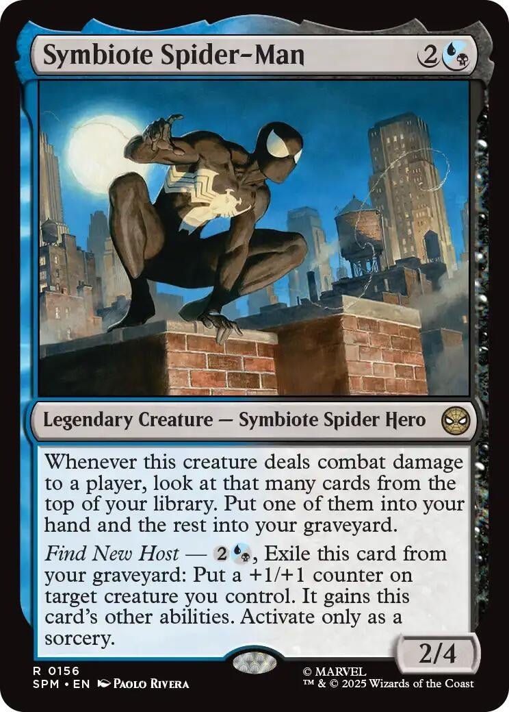 Image for Symbiote Spider-Man (156) - Magic: The Gathering