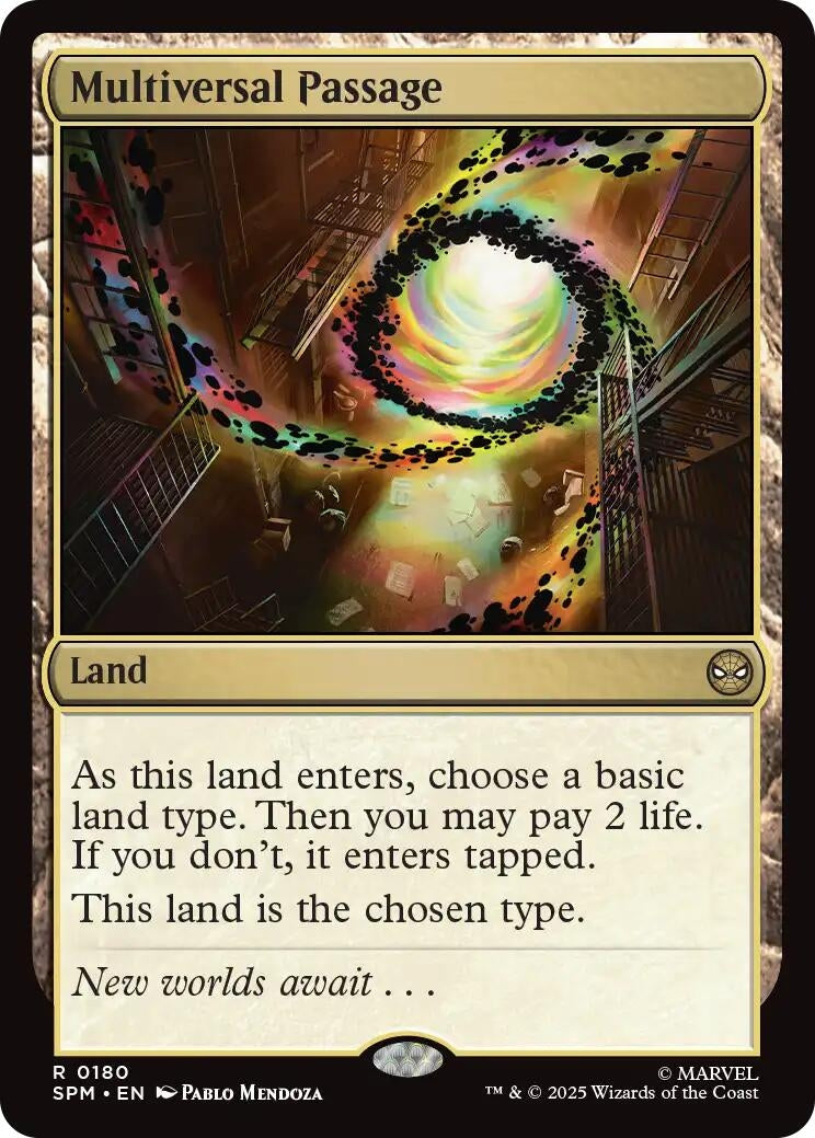 Image for Multiversal Passage (180) - Magic: The Gathering