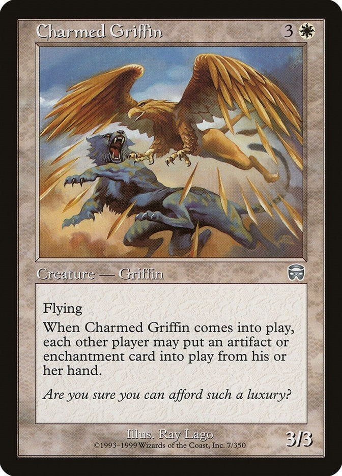 Image for Charmed Griffin (7) - Magic: The Gathering