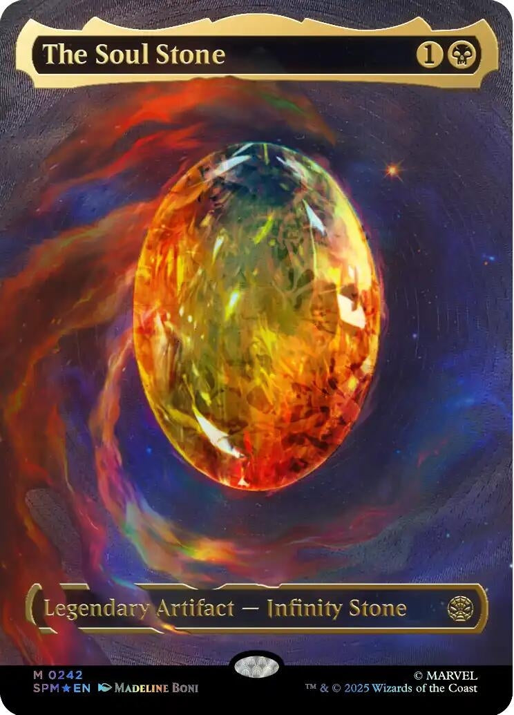 Image for The Soul Stone (Cosmic Foil) (242) - Magic: The Gathering