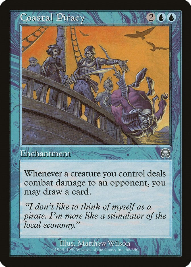 Image for Coastal Piracy (68) - Magic: The Gathering