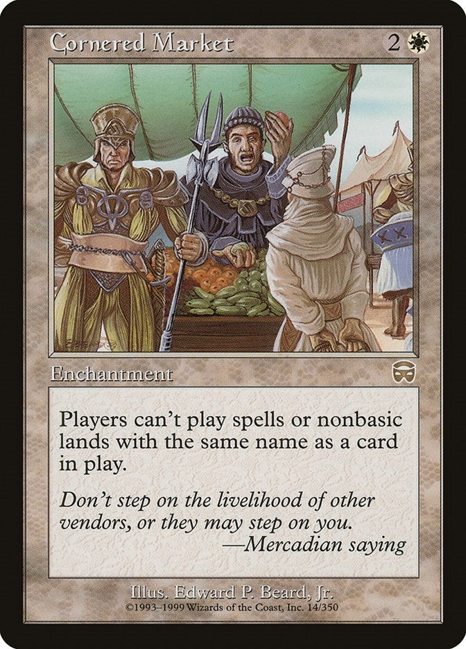 Image for Cornered Market (14) - Magic: The Gathering