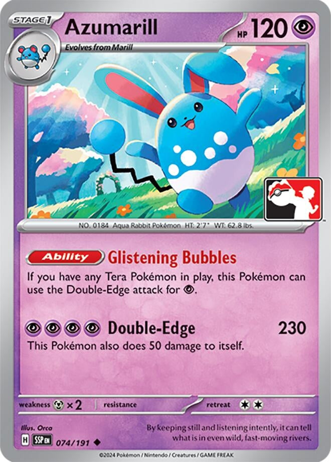 Image for Azumarill (074/191) - Pokemon