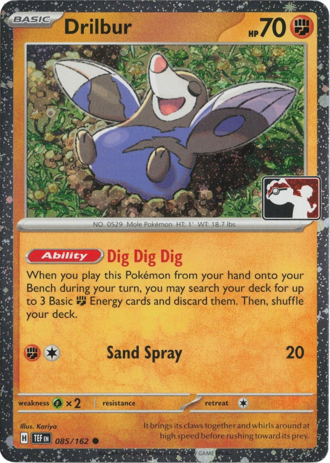 Image for Drilbur - 085/162 (Cosmos Holo) (085/162) - Pokemon