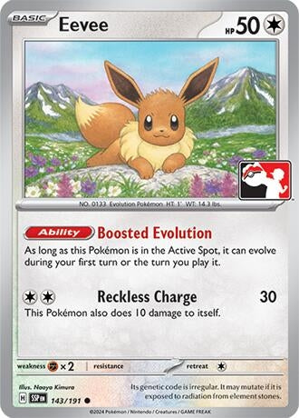 Image for Eevee - 143/191 (Cosmos Holo) (143/191) - Pokemon