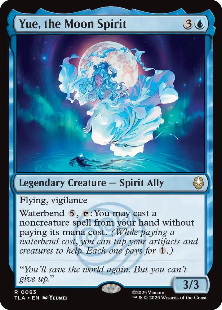 Image for Yue, the Moon Spirit (83) - Magic: The Gathering