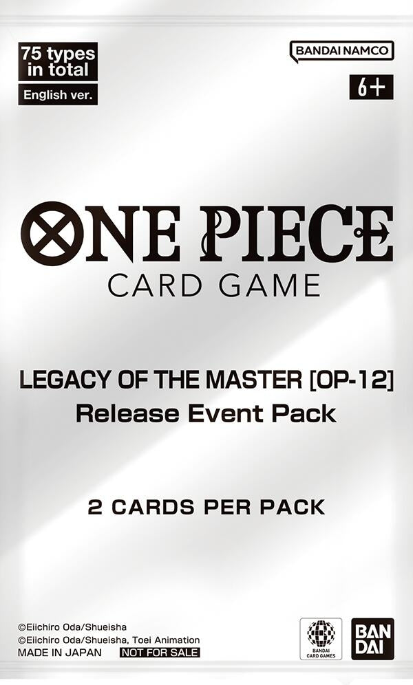 Image for Legacy of the Master - Release Event Pack - One Piece Card Game