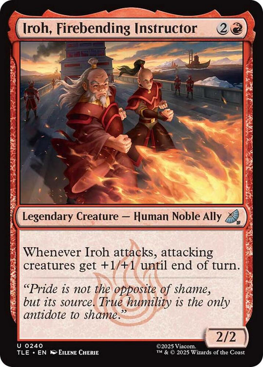 Image for Iroh, Firebending Instructor (0240) (240) - Magic: The Gathering