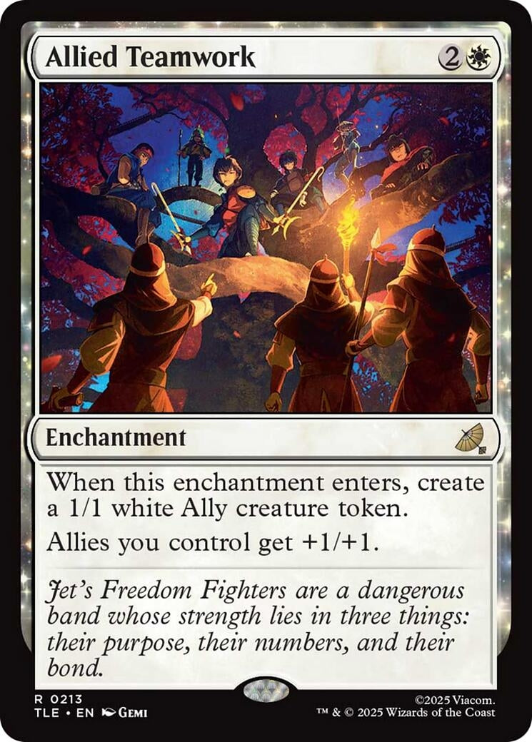 Image for Allied Teamwork (213) - Magic: The Gathering