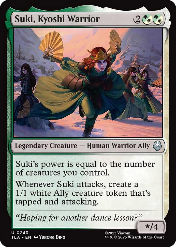 Image for Suki, Kyoshi Warrior (243) - Magic: The Gathering