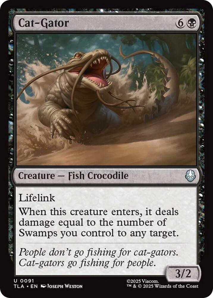 Image for Cat-Gator (91) - Magic: The Gathering