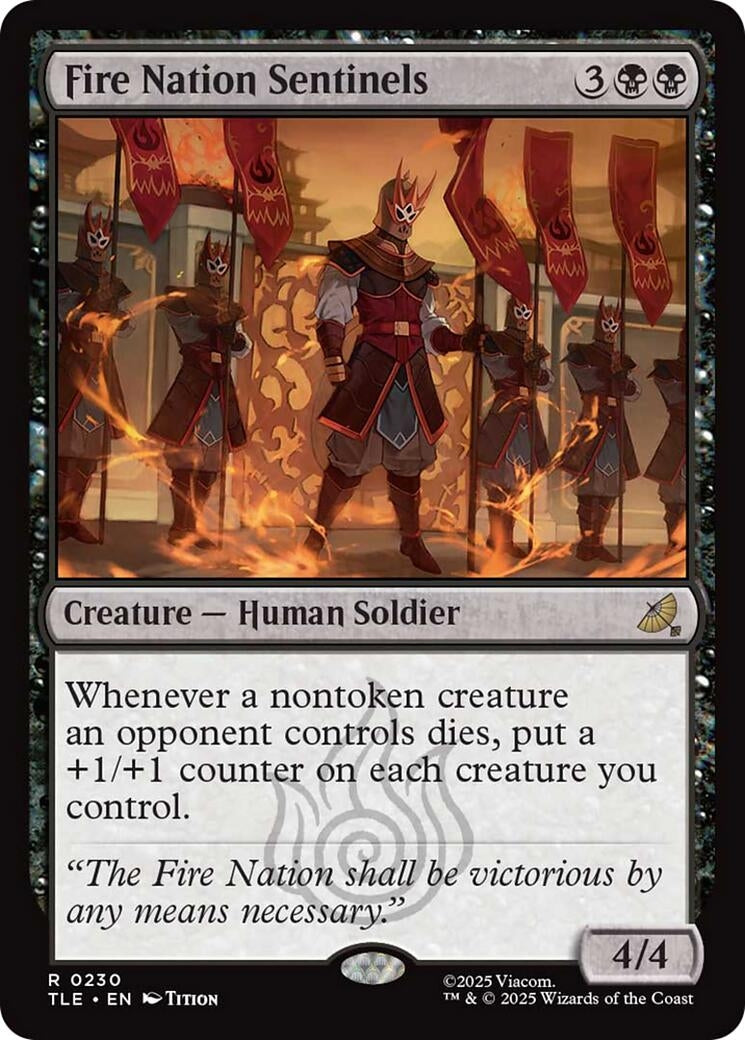 Image for Fire Nation Sentinels (230) - Magic: The Gathering