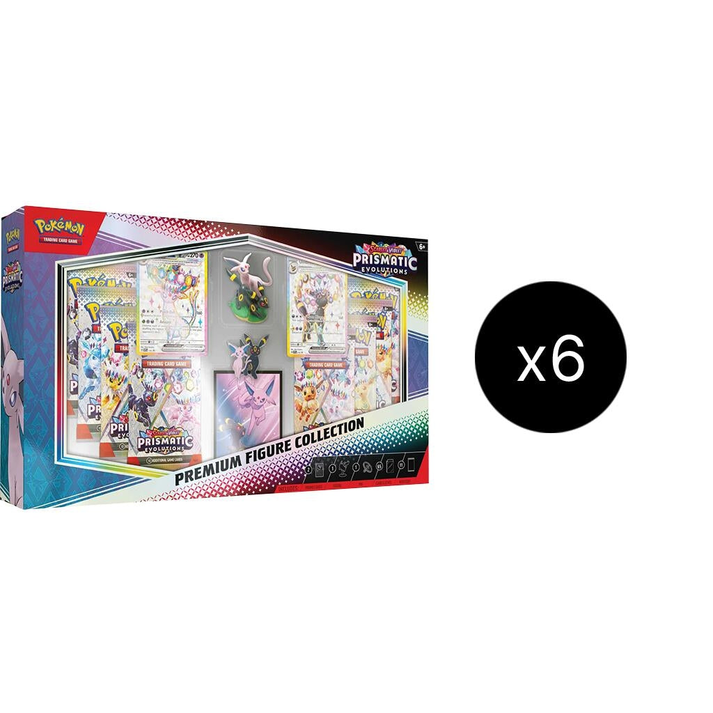 Image for Prismatic Evolutions Premium Figure Collection Case - Pokemon
