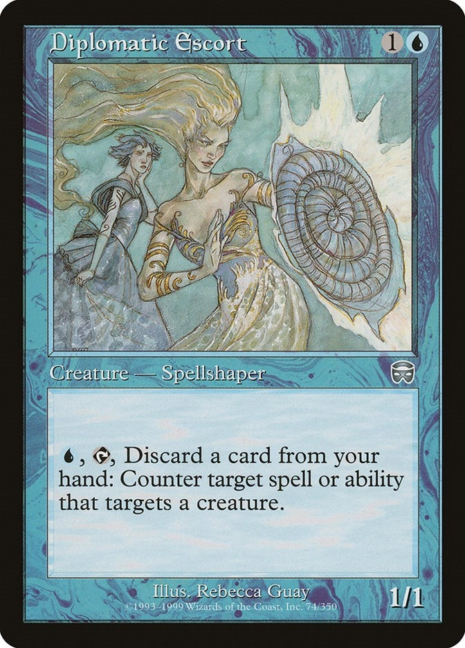 Image for Diplomatic Escort (74) - Magic: The Gathering