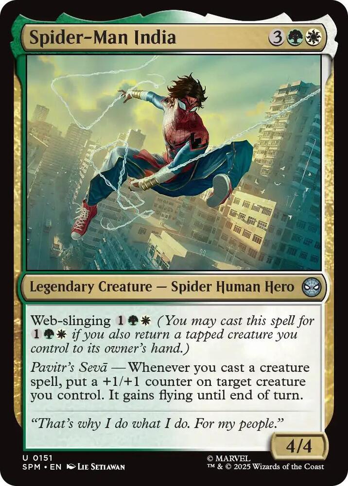 Image for Spider-Man India (151) - Magic: The Gathering