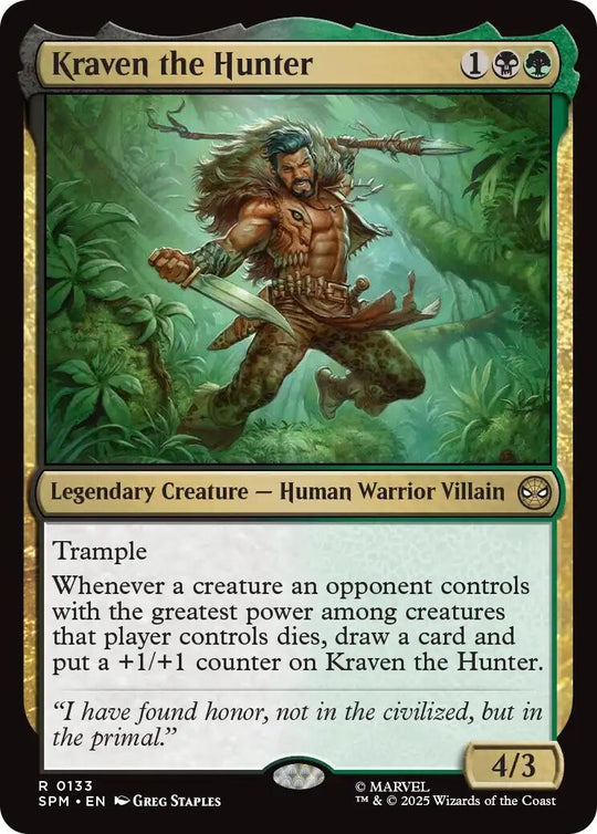Image for Kraven the Hunter (133) - Magic: The Gathering
