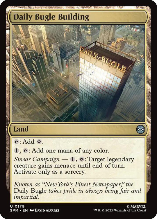 Image for Daily Bugle Building (179) - Magic: The Gathering