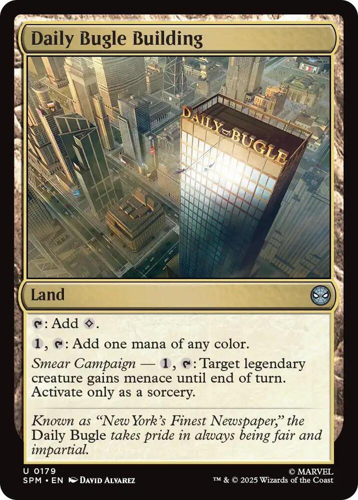Image for Daily Bugle Building (179) - Magic: The Gathering