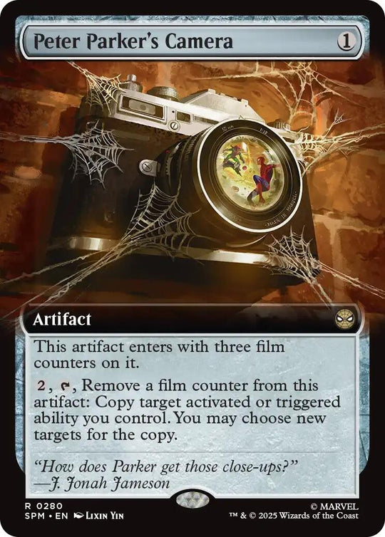 Image for Peter Parker's Camera (Extended Art) (280) - Magic: The Gathering